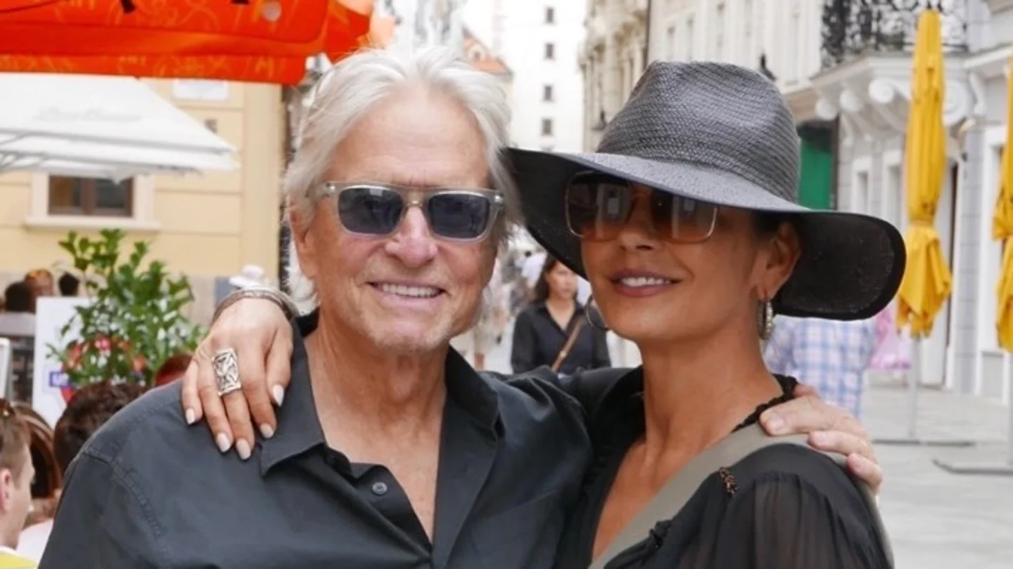 Catherine Zeta-Jones y Michael Douglas Catherine Zeta-Jones y Michael Douglas