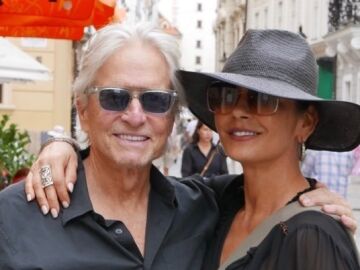 Catherine Zeta-Jones y Michael Douglas