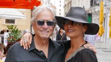 Catherine Zeta-Jones y Michael Douglas