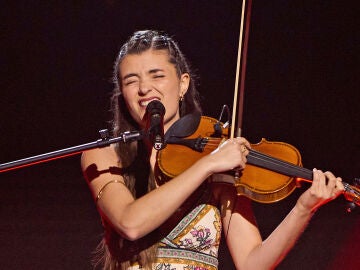 Irene, talent de La Voz