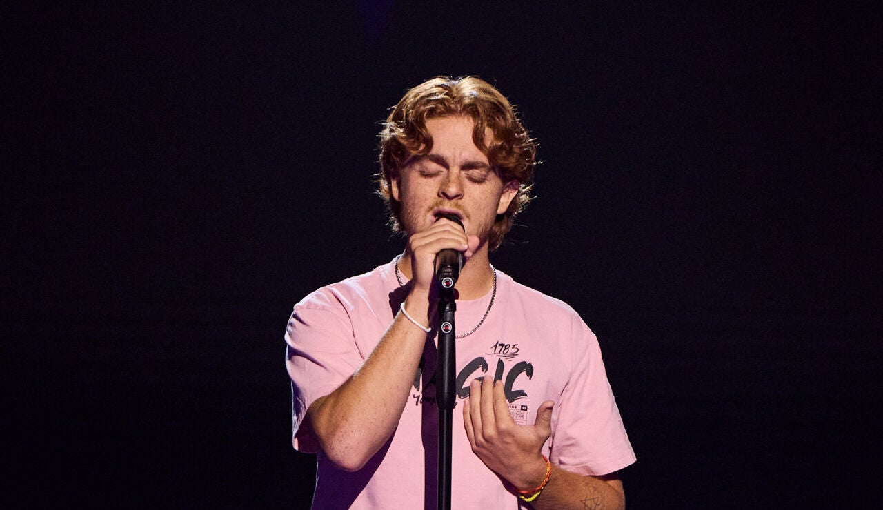 Izan, talent de La Voz