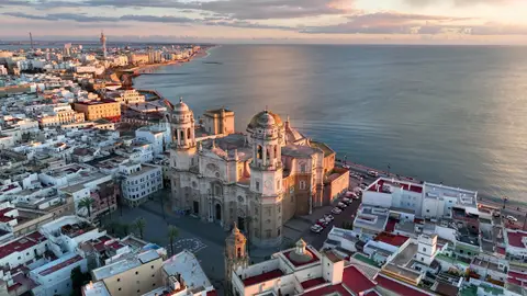 Vista aérea de Cádiz Vista aérea de Cádiz