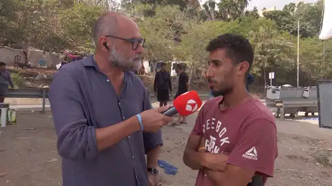 Ismael, migrante en Ceuta Antena 3 Noticias