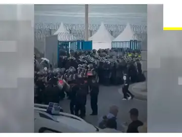 Marruecos refuerza la frontera con Ceuta y ensaya su respuesta ante posibles nuevos asaltos Marruecos refuerza la frontera con Ceuta y ensaya su respuesta ante posibles nuevos asaltos