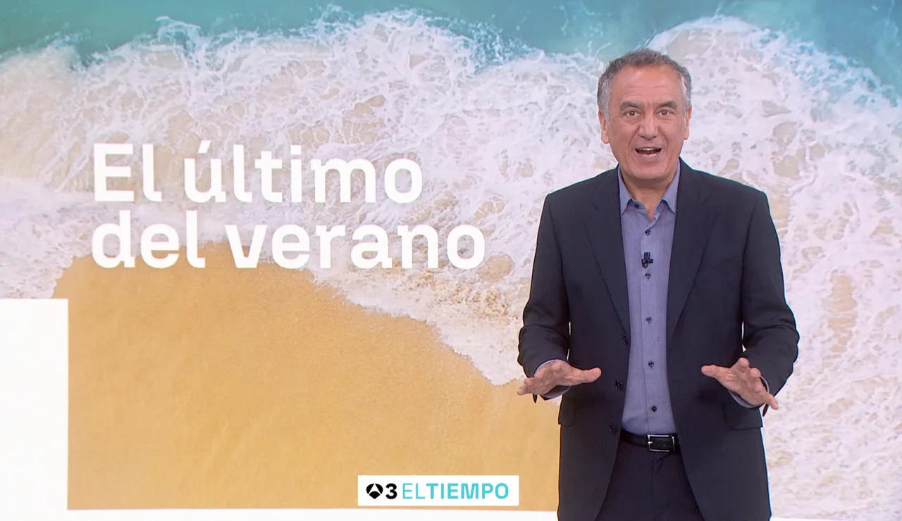 Roberto Brasero y la previsión del sábado 19 de septiembre