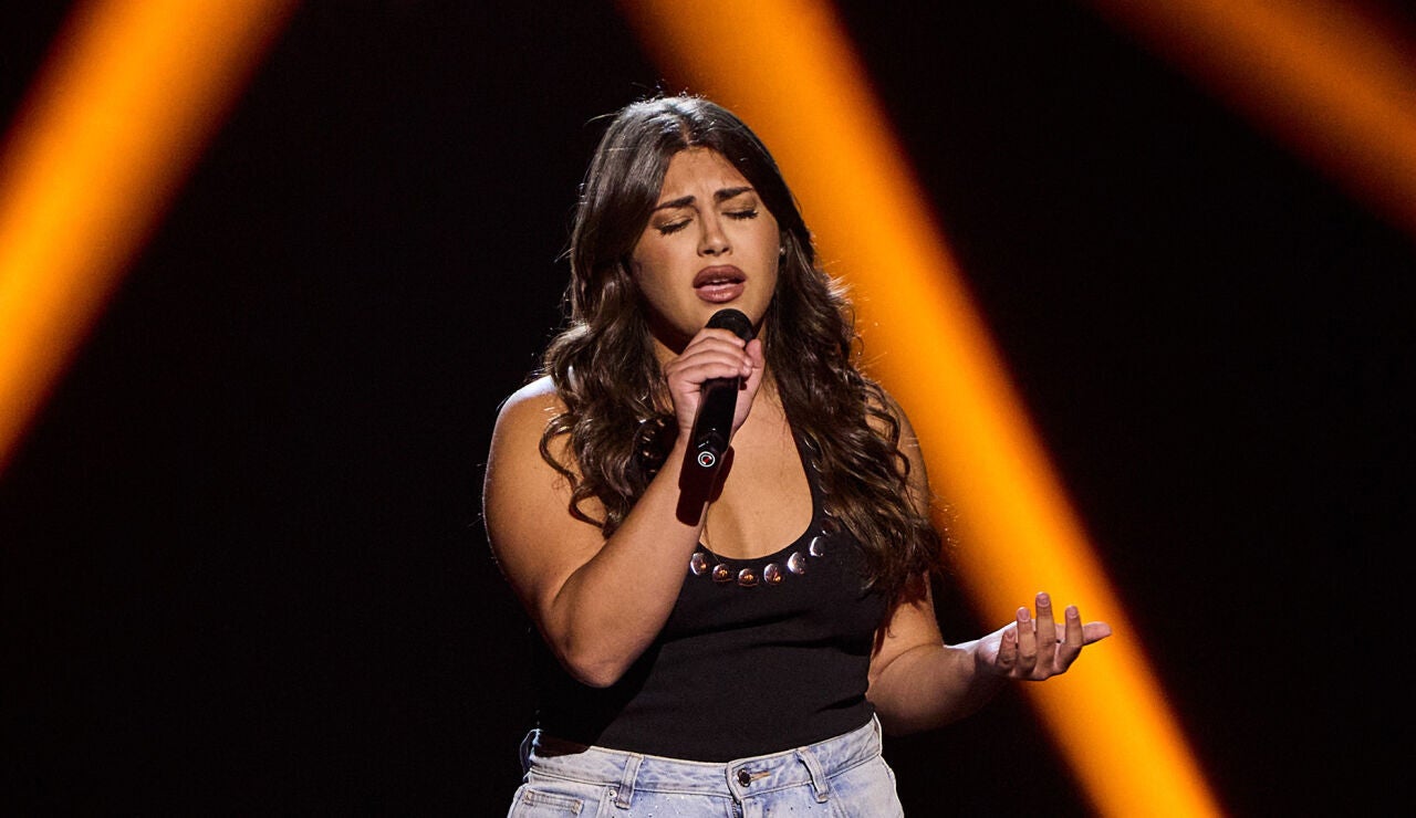Luc&iacute;a, talent de La Voz