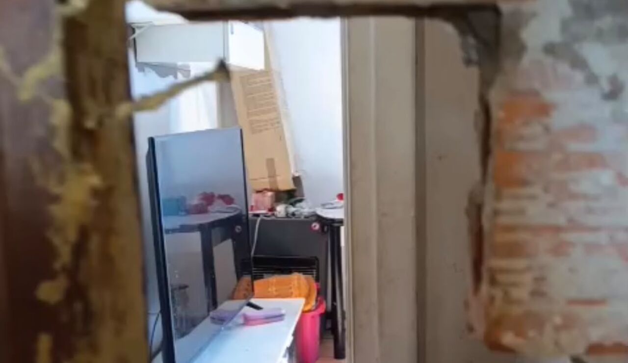 Imagen de un narcopiso en Bilbao