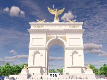Trump anuncia que el arco del triunfo que construir&aacute; en Washington ser&aacute; un complejo militar de alto nivel