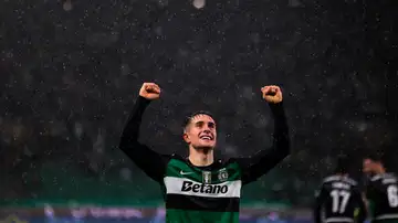 El jugador del Sporting CP Ivan Fresneda El jugador del Sporting CP Ivan Fresneda