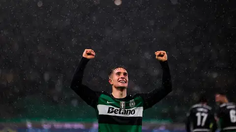El jugador del Sporting CP Ivan Fresneda El jugador del Sporting CP Ivan Fresneda