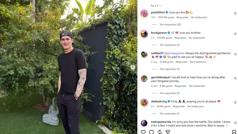 La última imagen que Presley Gerber subió a Instagram La última imagen que Presley Gerber subió a Instagram