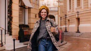 Mujer vestida al estilo British