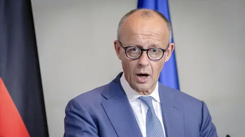 El canciller alemán, Friedrich Merz El canciller alemán, Friedrich Merz