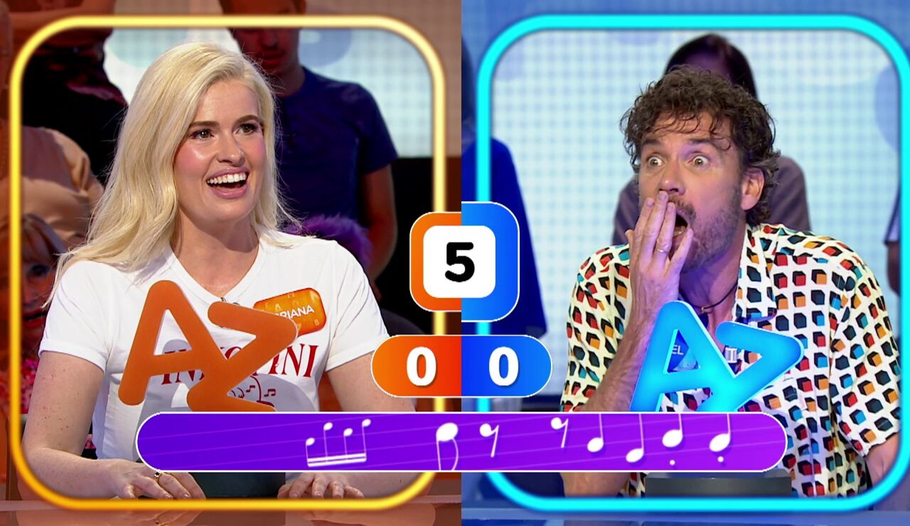 Daniel Grao rescata su mejor chiste de rubias en Pasapalabra... &iexcl;delante de Adriana Abenia!