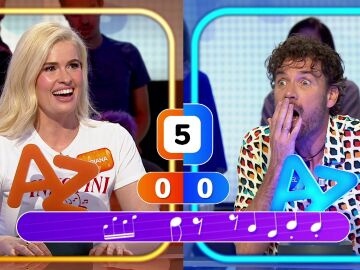 Daniel Grao rescata su mejor chiste de rubias en Pasapalabra... &iexcl;delante de Adriana Abenia!