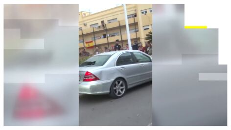 As&iacute; qued&oacute; el coche de la diputada de Ceuta