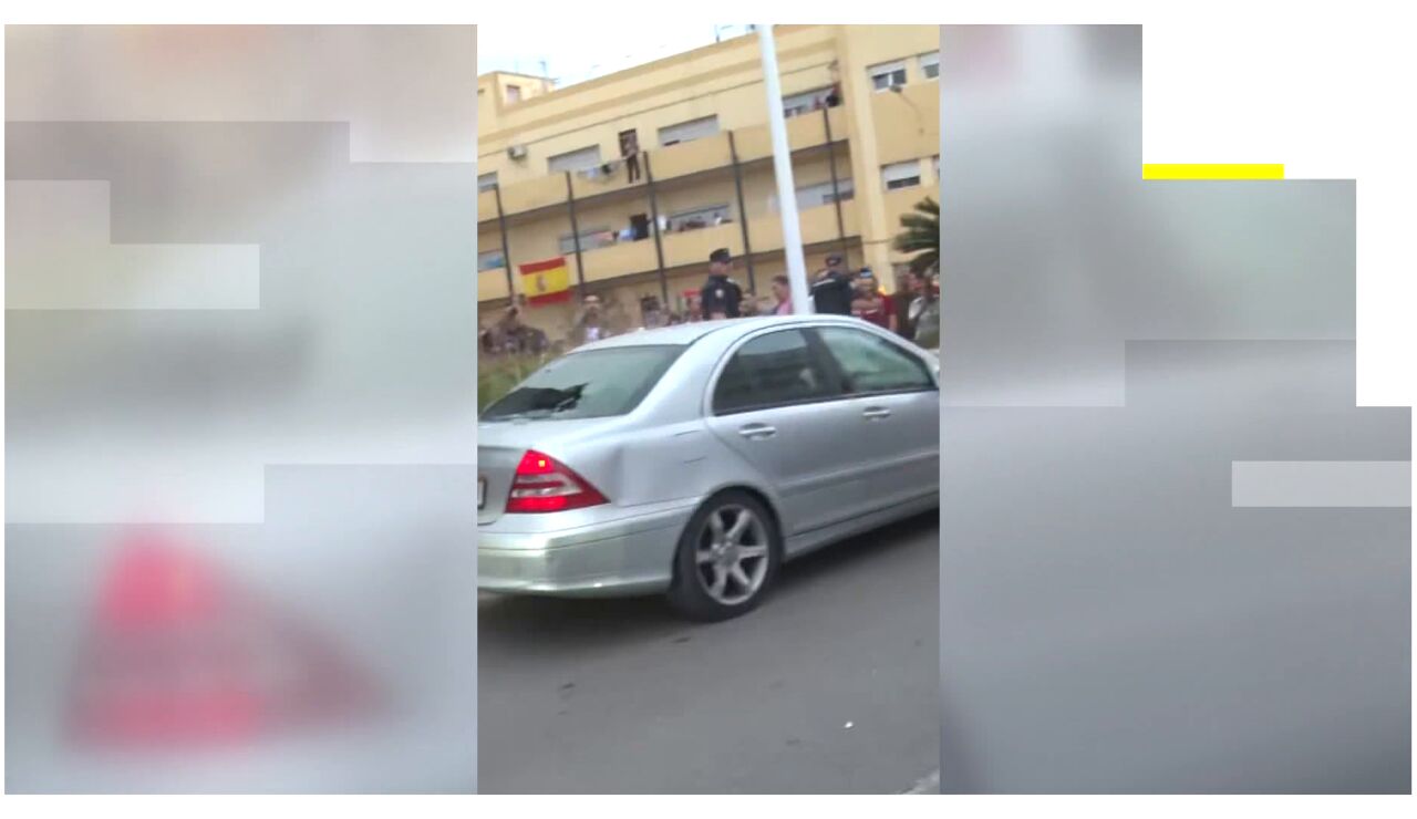 As&iacute; qued&oacute; el coche de la diputada de Ceuta