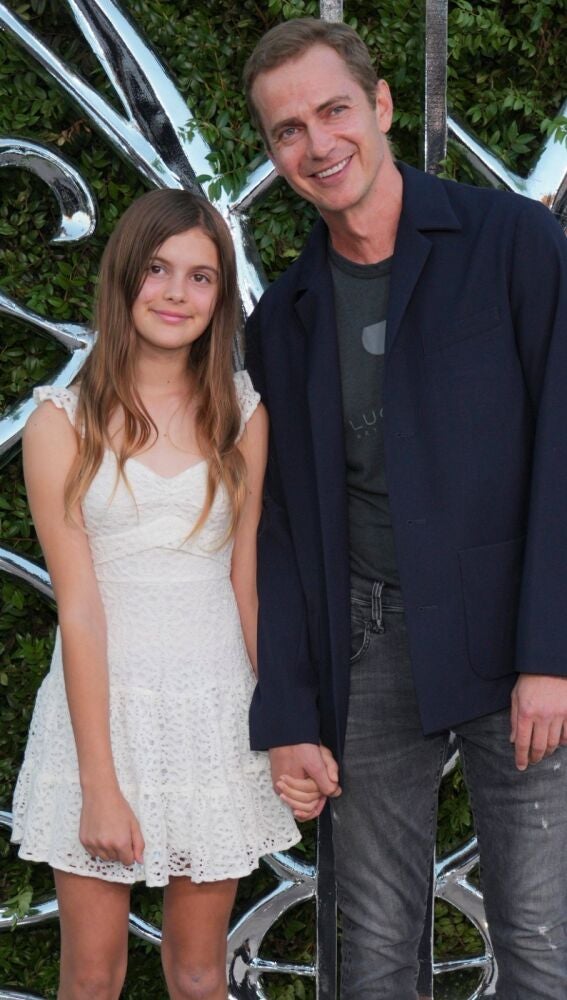 Hayden Christensen y su hija Briar