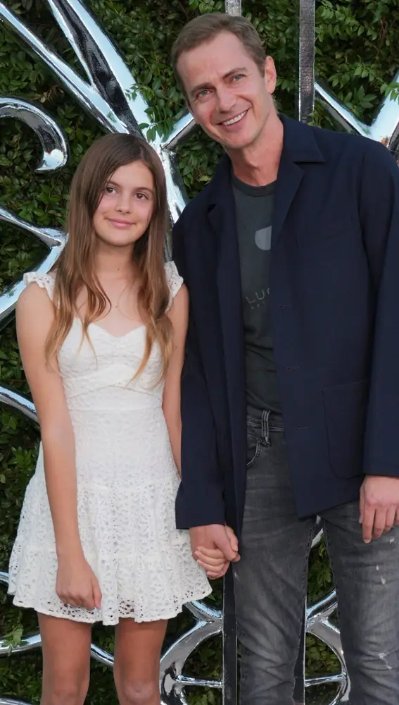 Hayden Christensen y su hija Briar Hayden Christensen y su hija Briar