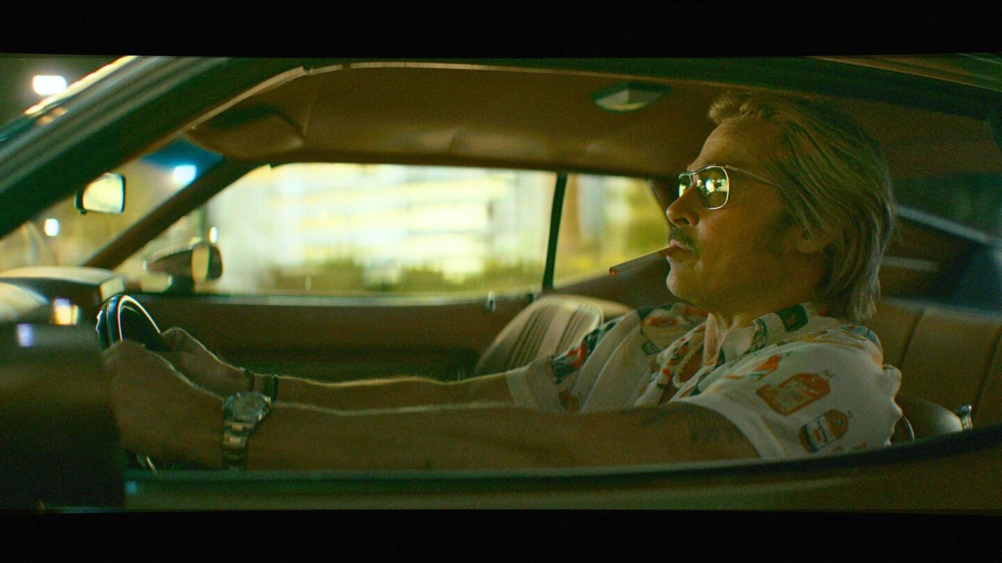 Brad Pitt en Las nuevas desventuras de Cliff Booth