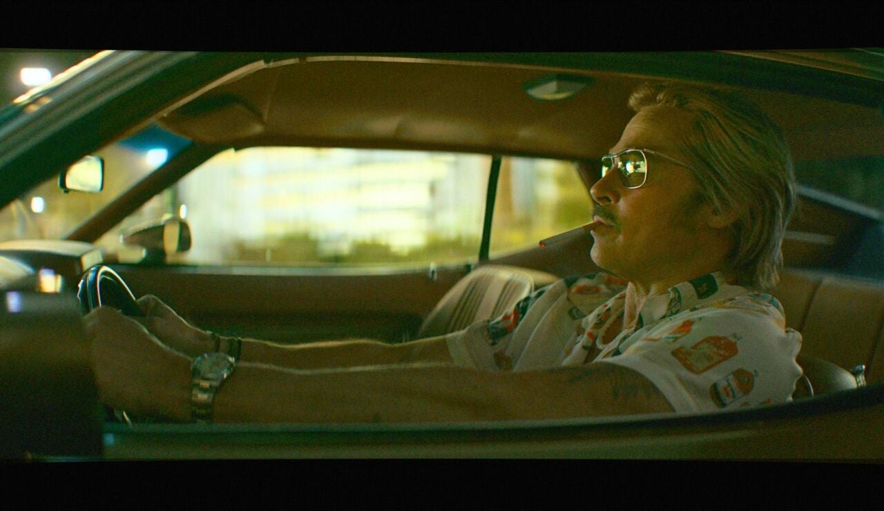 Brad Pitt en Las nuevas desventuras de Cliff Booth