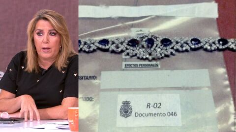 Susana D&iacute;az "triste" ante la falta de explicaciones de Zapatero sobre las joyas