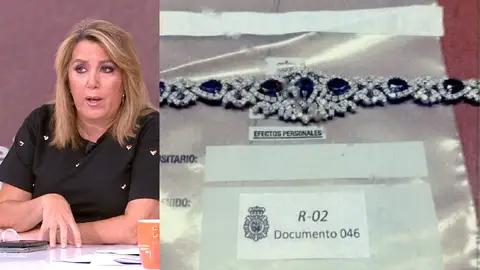 Susana Díaz "triste" ante la falta de explicaciones de Zapatero sobre las joyas Susana Díaz "triste" ante la falta de explicaciones de Zapatero sobre las joyas