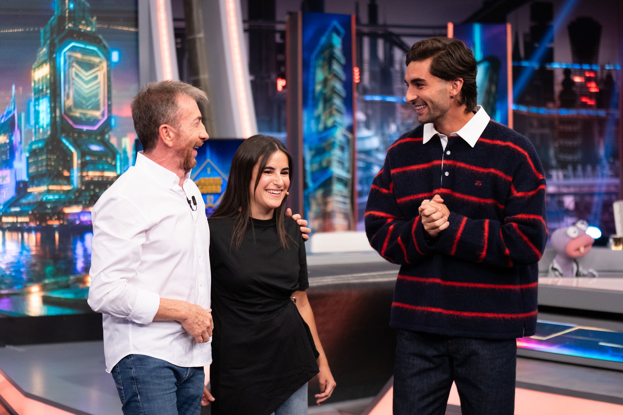 Ferran Ferran Torres conoce por fin a Rocío Domingo y revive en directo el ...