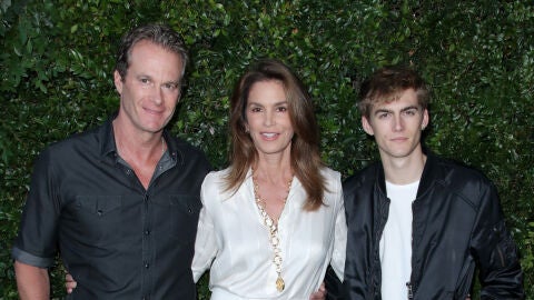 Rande y Presley Gerber y Cindy Crawford