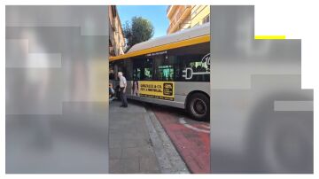 Choque de autob&uacute;s
