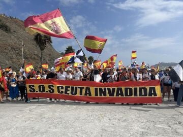 Imagen de archivo de una manifestaci&oacute;n en Ceuta