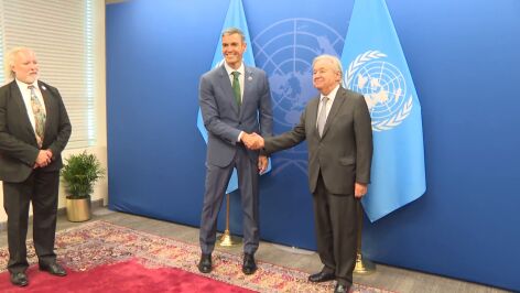 S&aacute;nchez y Guterres