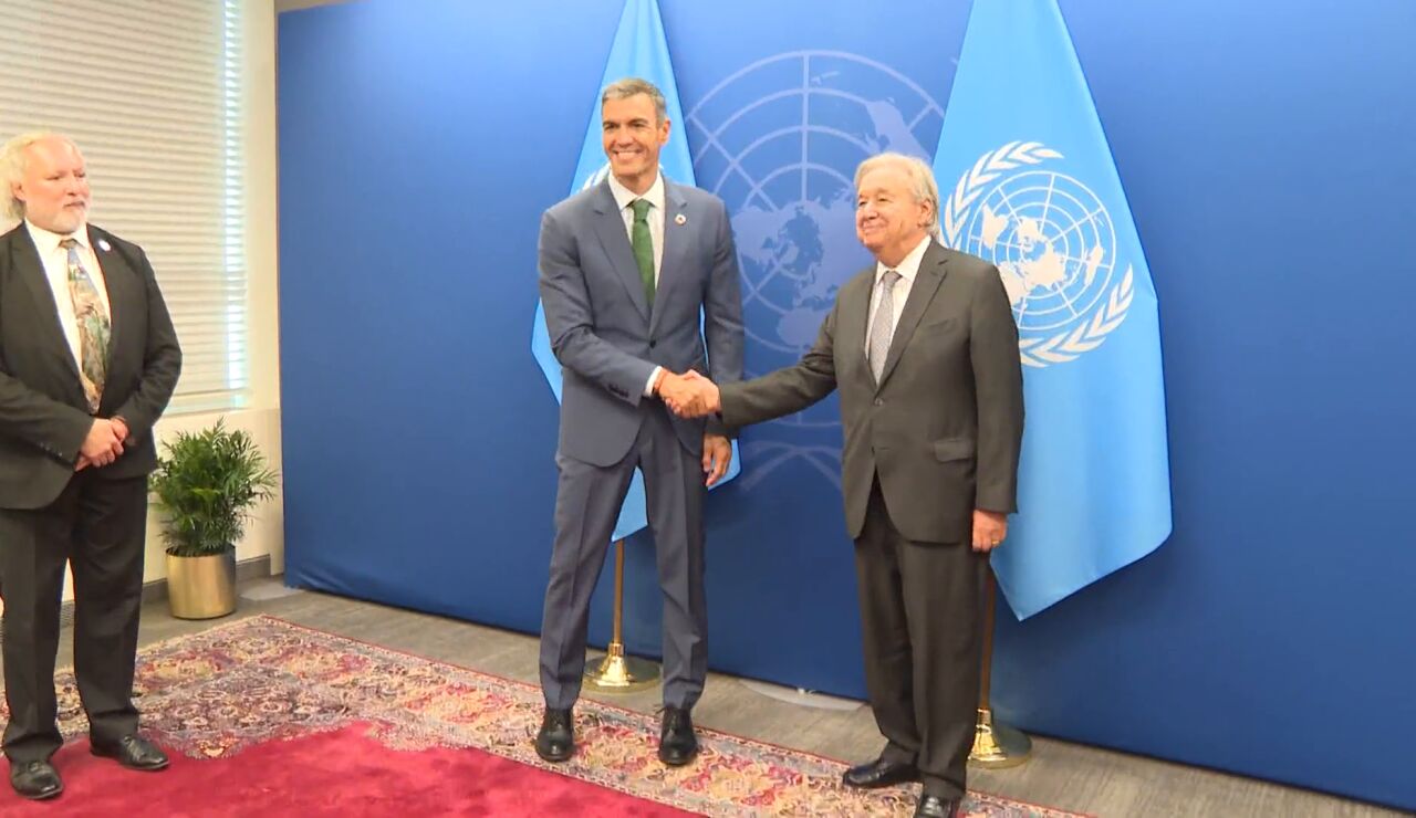 S&aacute;nchez y Guterres