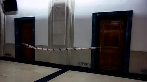Imagen de la zona precintada Imagen de la zona precintada