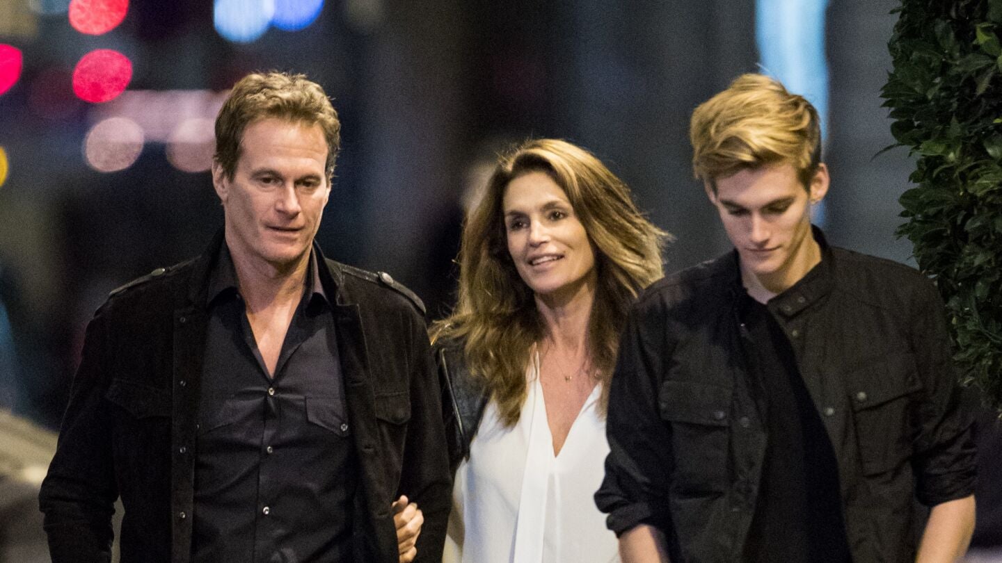 Cindy Crawford, Rande Gerber y Presley Gerber