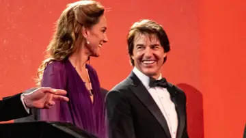 Kate Middleton y Tom Cruise Kate Middleton y Tom Cruise