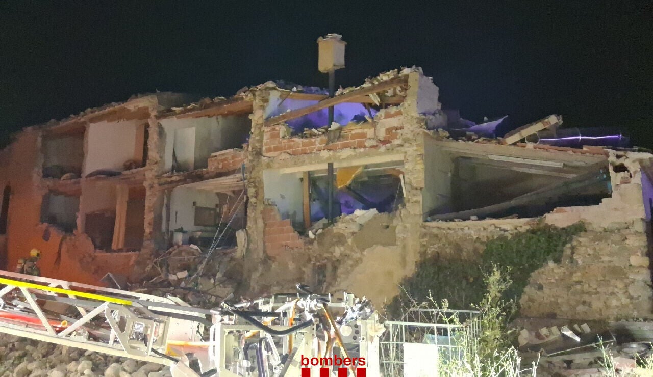 Imagen del hotel afectado