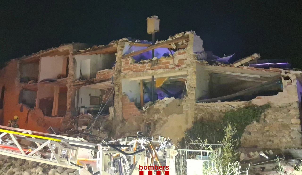 Imagen del hotel afectado