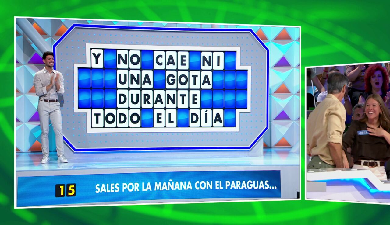 La emoci&oacute;n se apodera de Laura al apostarlo todo a un panel y llevarse m&aacute;s de 1.000 euros