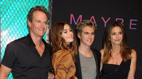 Rande Gerber, Kaia Gerber, Presley Gerber y Cindy Crawford