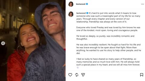 Presley Gerber y Lexi Wood