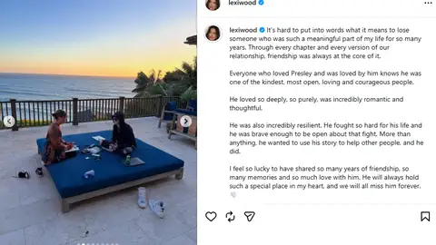 Presley Gerber y Lexi Wood Presley Gerber y Lexi Wood