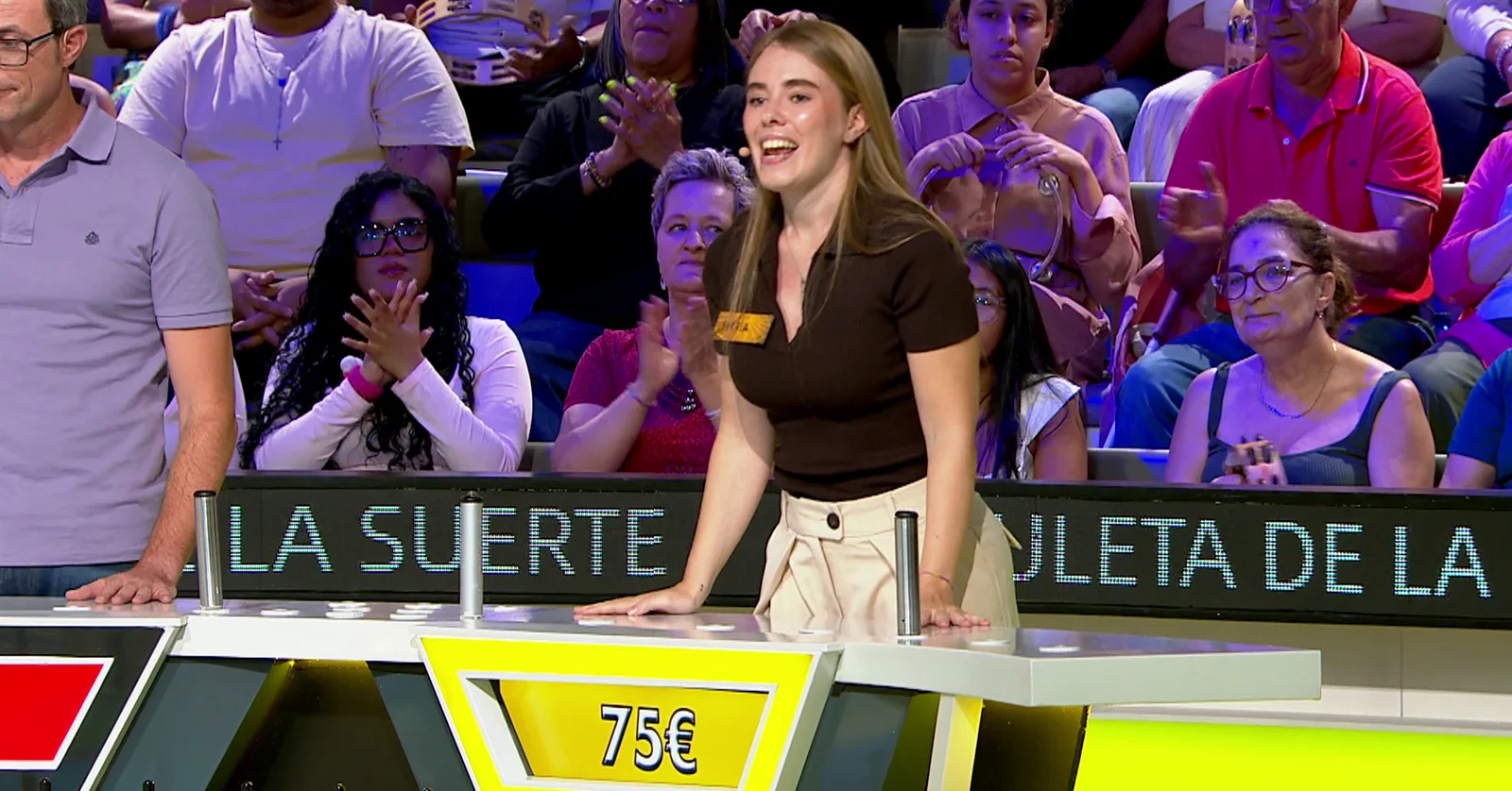 María recurre al público de La ruleta en su búsqueda del Bote: “¡Venga, va!”