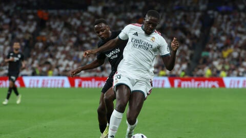 Ibrahima Konat&eacute;, durante un partido de LaLiga