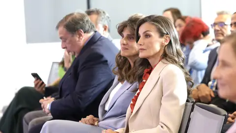 La reina Letizia, en Bruselas La reina Letizia, en Bruselas