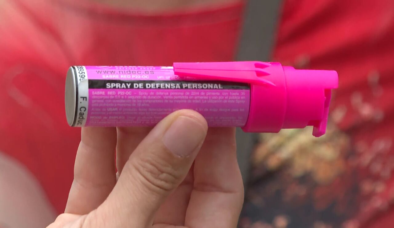Spray de defensa personal 