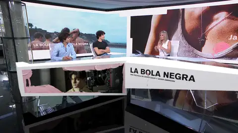 Los Javis junto a Sandra Golpe Los Javis junto a Sandra Golpe