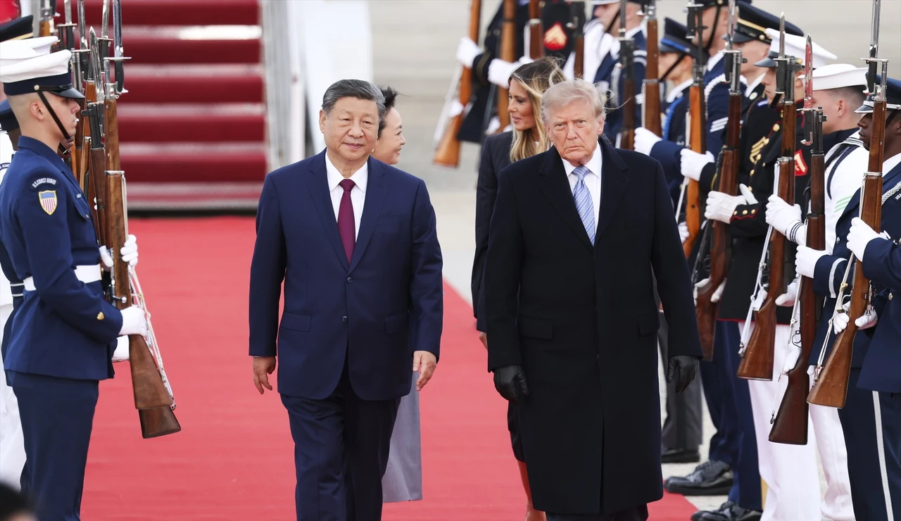 Trump y Xi en Washington