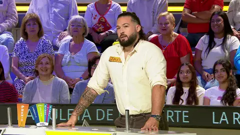 Javi renuncia al dinero en su marcador a cambio del Supercomodín y este premio Javi renuncia al dinero en su marcador a cambio del Supercomodín y este premio