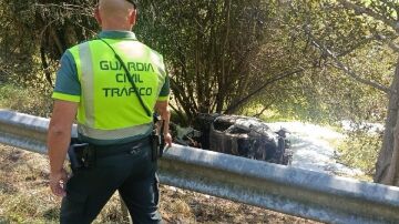 El lugar del accidente